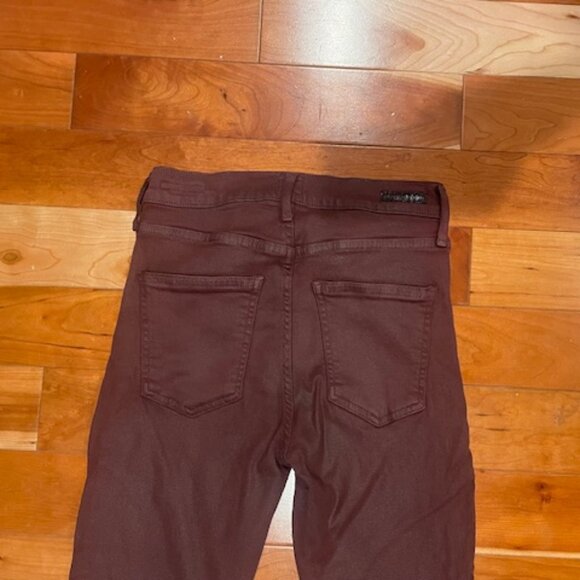 Citizens Of Humanity Slick Skinny Jeans Rocket High Rise Red - Women’s size 27 - Picture 4 of 7